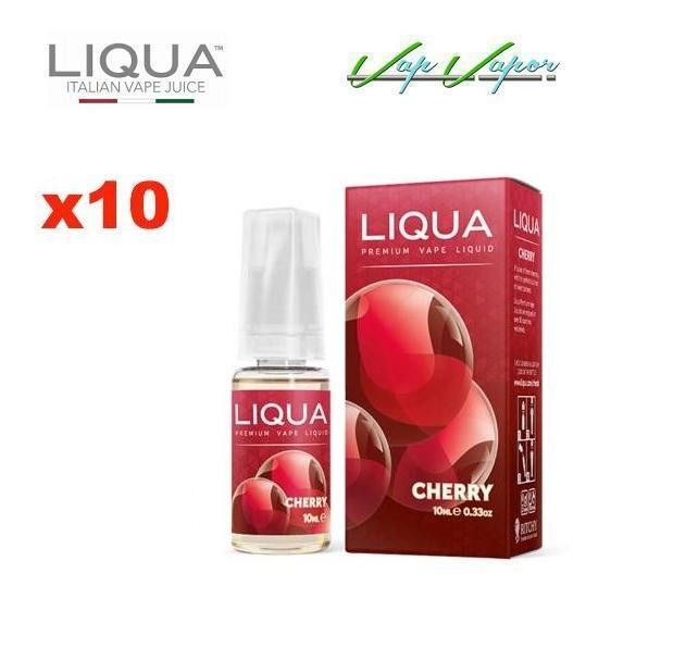 Pack 10 Liqua - Cereza (Cherry)