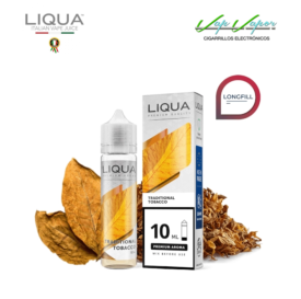 AROMA Liqua TRADITIONAL TOBACCO 10ml longfill (en botella 60ml) 