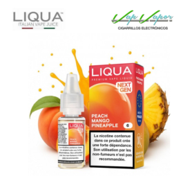 OFERTA!!! Liqua - Peach Mango Pineapple 10ml (6mg/12mg)