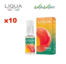 Pack 10 Liqua - Melocotón (Peach)
