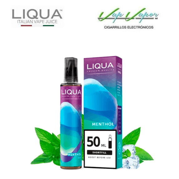 OFERTA!!! Liqua Menthol 50ml 0mg