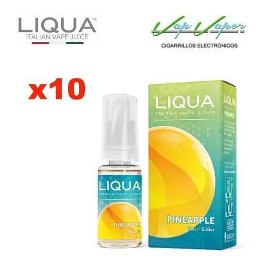 Pack 10 - Liqua - Pineapple (Piña) 10ml 