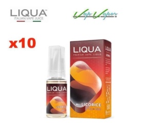 Pack 10 Liqua - Regaliz (Licorice) 