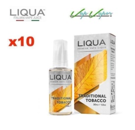 Pack 10 Liqua - Traditional Tobacco 