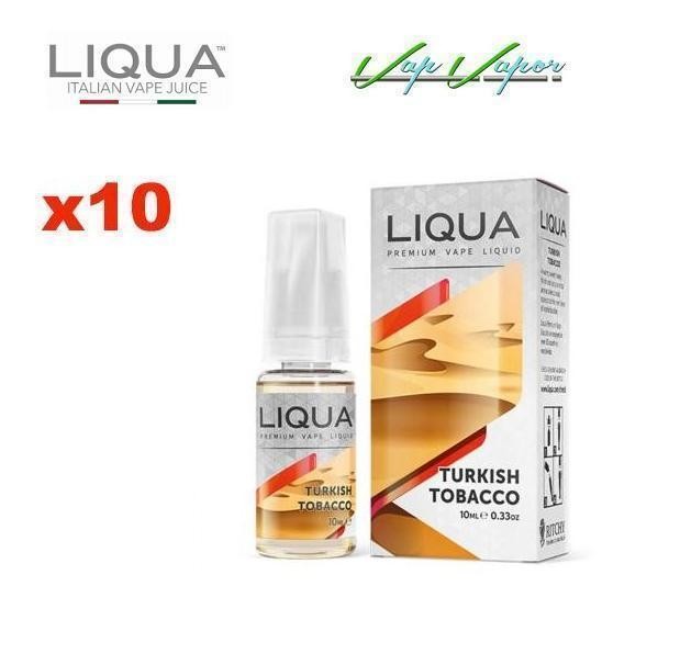Pack 10 Liqua - Turkish Tobacco (Tabaco Turco)