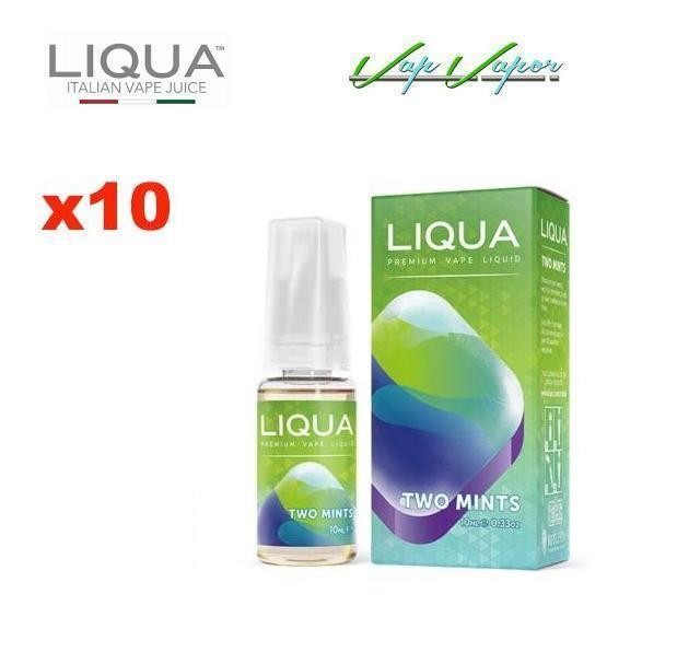 Pack 10 Liqua - Two Mints 