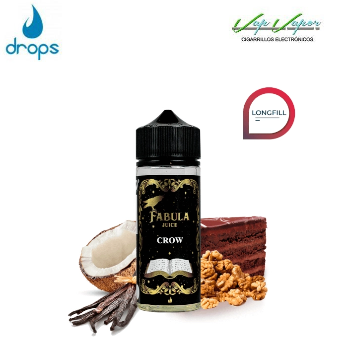 AROMA CROW 40ml (longfill botella 120ml) Fabula Juice by Drops