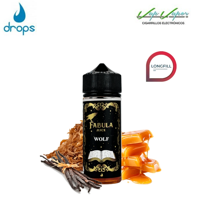 AROMA WOLF 40ml (longfill botella 120ml) Fabula Juice by Drops