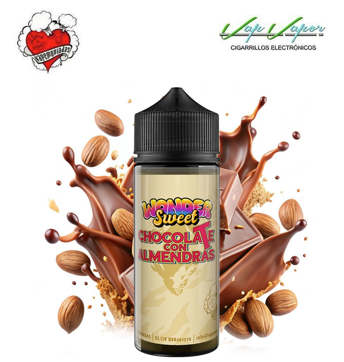AROMA Chocolate con Almendras Vapemoniadas 30ml (longfill) botella de 120ml 