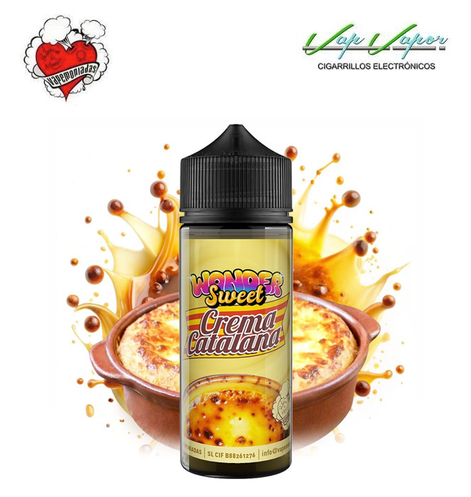 AROMA Crema Catalana Vapemoniadas 30ml (longfill) botella de 120ml