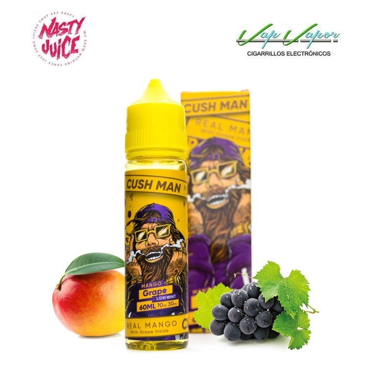 Cush Man Mango Grape - Mango y Uva - Nasty Juice 50ml (0mg) Man