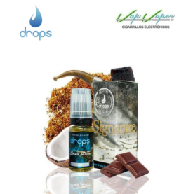 DROPS Black Djinn 10ml Tabaco Aromático (0mg/ 3mg/ 6mg/ 12mg/ 18mg)