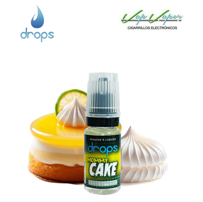 DROPS - Mommy Cake 10ml Lemon Cake (0mg/ 3mg/ 6mg/ 12mg/ 18mg)