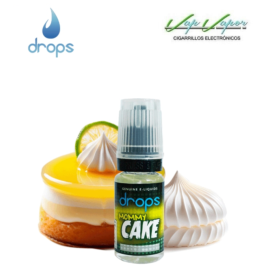 DROPS - Mommy Cake 10ml Pastel de Limón (0mg/ 3mg/ 6mg/ 12mg/ 18mg)