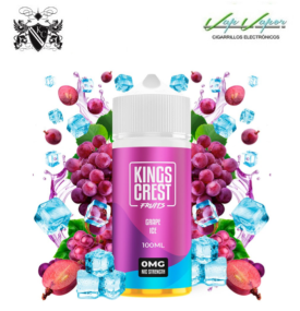 Grape Ice 100ml (0mg) Kings Crest 