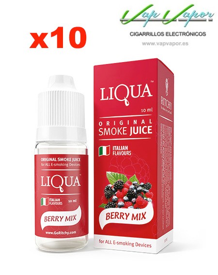 Pack 10 Liqua - Frutas del Bosque (Berry Mix)