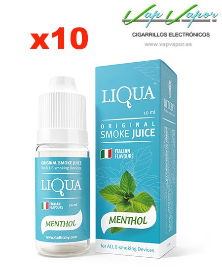 Pack 10 Liqua - Mentol (Menthol)