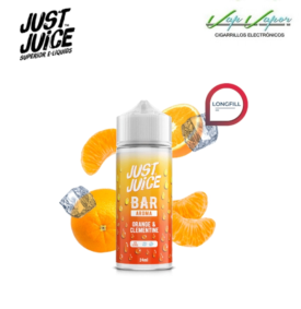 AROMA Orange Clementine 24ml Longfill (en botella de 120ml) Just Juice Bar