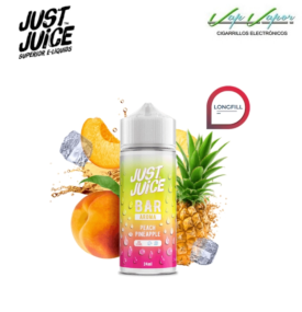 AROMA Peach Pineapple 24ml Longfill (en botella de 120ml) Just Juice Bar