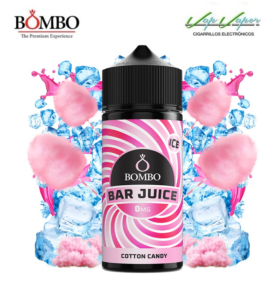 COTTON CANDY 100ml (0mg) Bar Juice by Bombo 