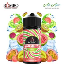 KIWI GUAVA PASSION 100ml (0mg) Bar Juice by Bombo (Kiwi, Guayaba, Maracuyá, Frescor)