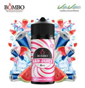 WATERMELON ENERGY 100ml (0mg) Bar Juice by Bombo (Sandía, Bebida Energética, Frescor)