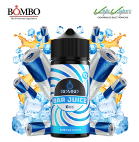 ENERGY DRINK ICE 100ml (0mg) Bar Juice by Bombo (Bebida Energética)