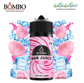 AROMA COTTON CANDY ICE 24ml (en botella de 120ml) Longfill Bar Juice by Bombo