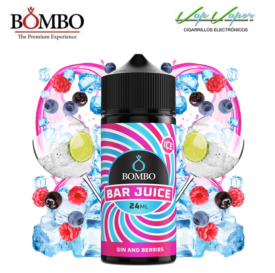 AROMA GIN AND BERRIES ICE 24ml (en botella de 120ml) Longfill Bar Juice by Bombo