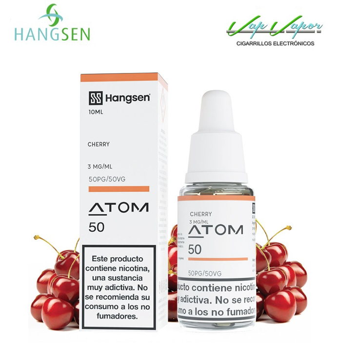 OFERTA!!! Hangsen Cherry 50PG/50VG 10ml (0mg/ 6mg/ 12mg/ 18mg)