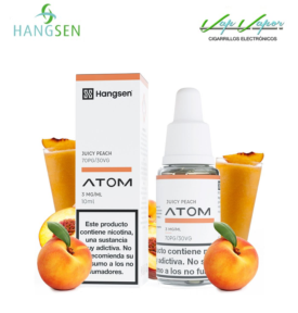 OFERTA!!! Hangsen Juicy Peach 10ml (0mg/3mg/ 6mg/ 12mg/ 18mg)