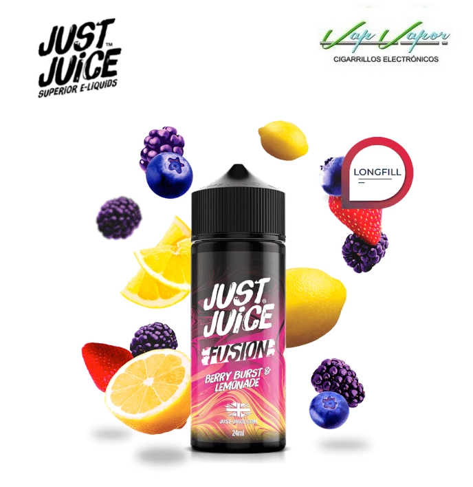 AROMA Berry Burst Lemonade 24ml Longfill (en botella de 120ml) Just Juice