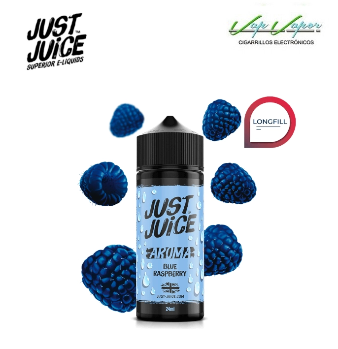 AROMA Blue Raspberry 24ml Longfill (en botella de 120ml) Just Juice