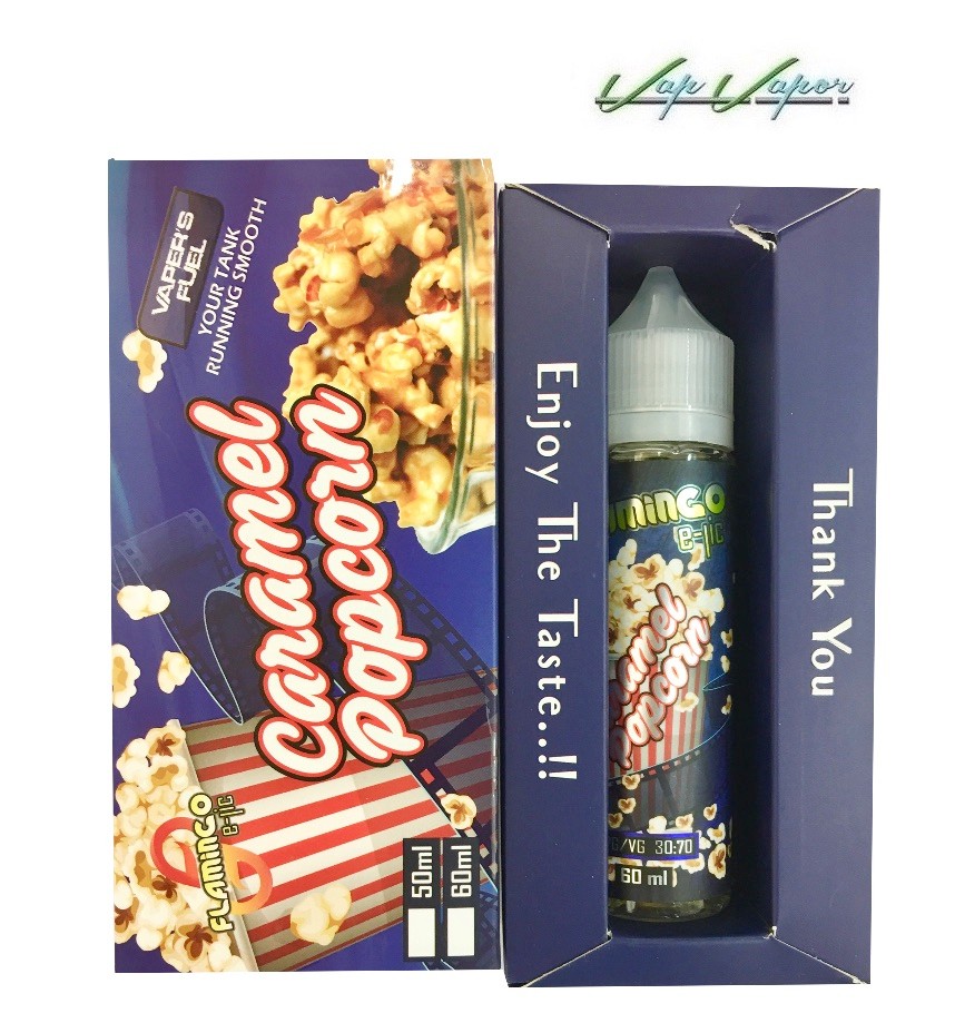 Caramel PopCorn (Palomitas de Caramelo) 50ml 0mg Flamingo