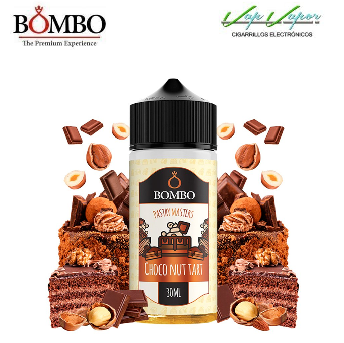 AROMA CHOCO NUT TART 30ml (en botella de 120ml) Longfill Pastry Masters by Bombo