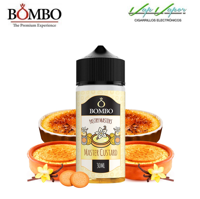 AROMA MASTER CUSTARD 30ml (en botella de 120ml) Longfill Pastry Masters by Bombo