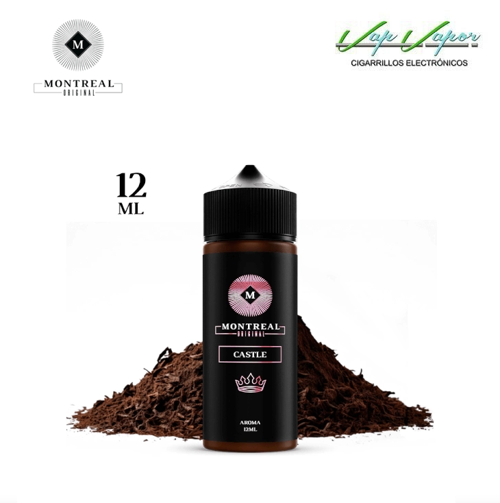 AROMA Montreal Original CASTLE 12ml (longfill botella 120ml) Tabaco americano rico y envolvente