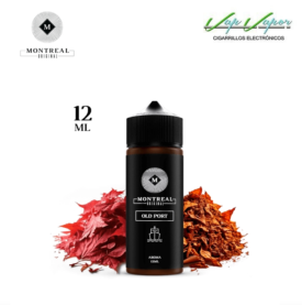 AROMA Montreal Original OLD PORT 12ml (longfill botella 120ml) Tabaco Virginia rico y con cuerpo 