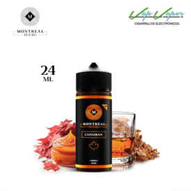 AROMA Montreal Original CANADIAN 24ml (longfill botella 120ml) Tabaco con whisky y sirope de arce