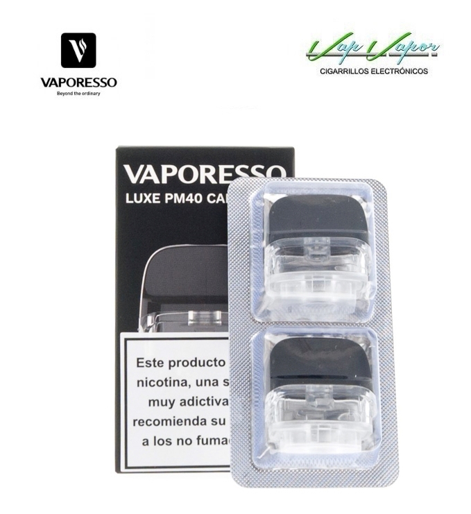 Pod for Luxe PM40 RDL 4ml / MTL 3.5ml Empty (without coil) Vaporesso (1 pod) - Item1