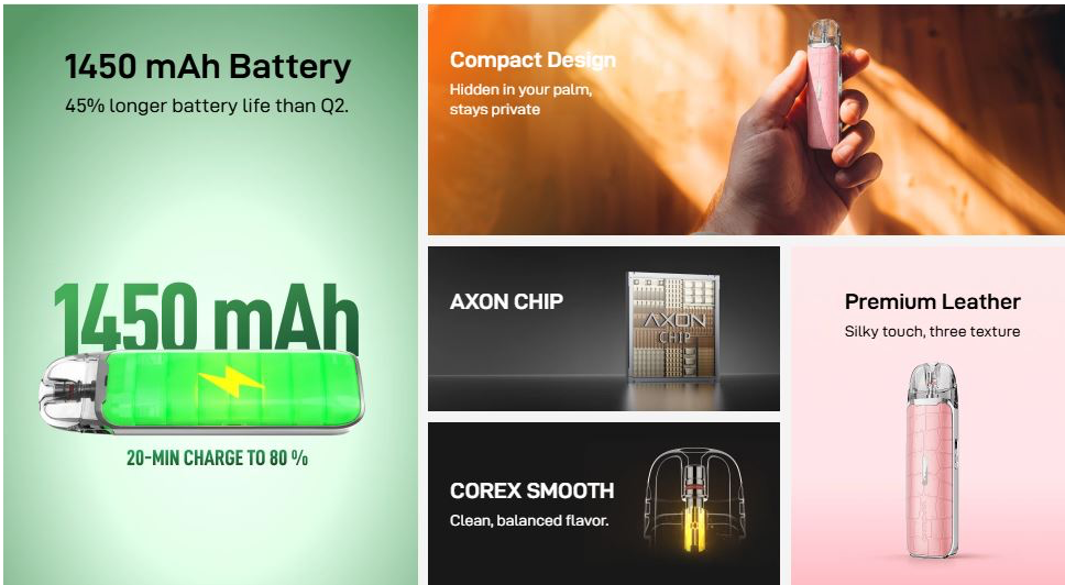 Luxe Q3 1450mah 30W Vaporesso - Ítem3