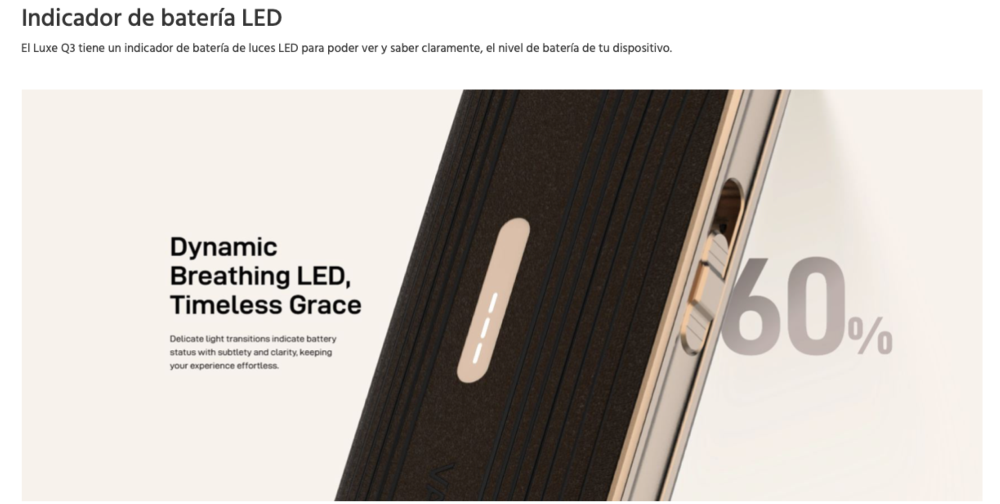 Luxe Q3 1450mah 30W Vaporesso - Ítem5