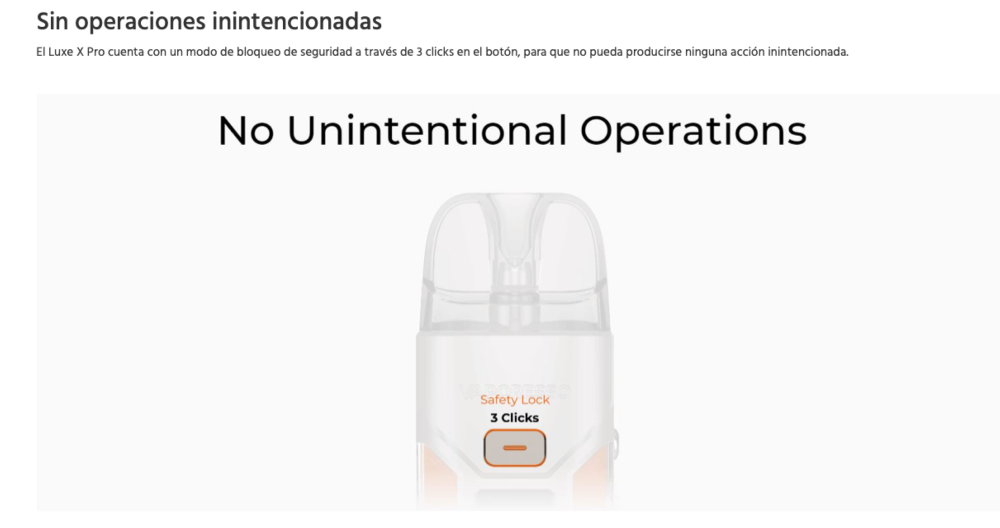 Pod LUXE X PRO 1500mah Vaporesso 40W - Ítem10