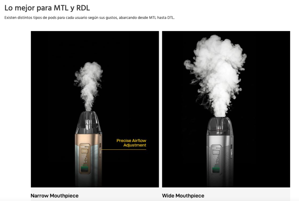 Pod LUXE X3 Vaporesso 2600mah 45W 2ml - Ítem6