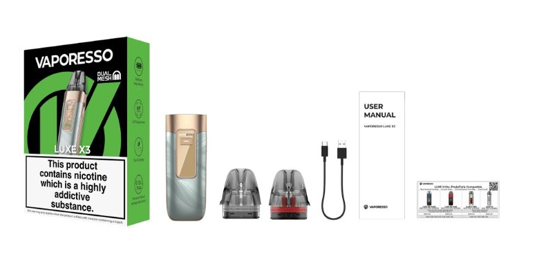 Pod LUXE X3 Vaporesso 2600mah 45W 2ml - Ítem10