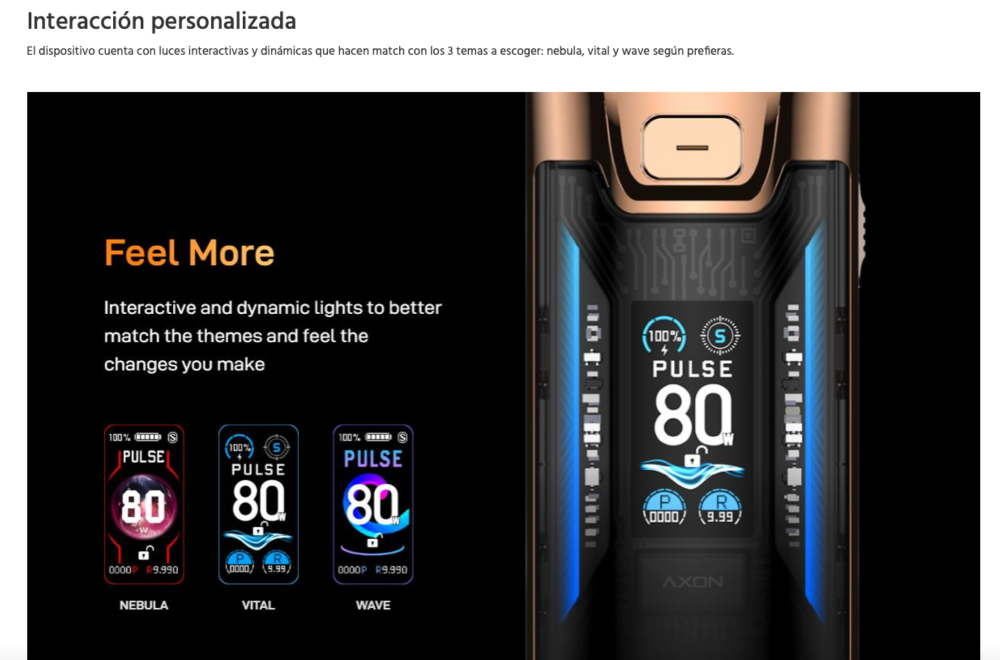 Pod LUXE XR MAX 2 3200mah Vaporesso 80W - Ítem10