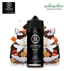 Black Label 100ml (0mg) Magnum Vape & Bombo (Tabaco dulce, Vainilla, Leche, Coco, Chocolate, Frutos Secos)