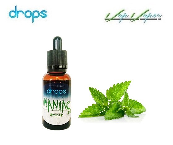 DROPS - Maniac Mint TRIPACK 10ml / (3x10ml) / 50ml 0mg