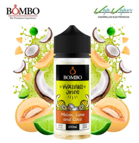 MELON LIME & COCO 100ml (0mg) Wailani Juice by Bombo 