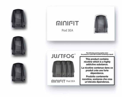PROMOTION!!! PACK 3 Cartridge Minifit Justfog 1.6ohm 1.5ml - Item4